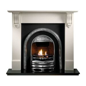 Richmond Aegean Limestone Fireplace